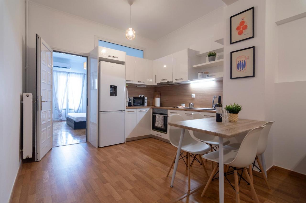 Modern 2Bd Apt In Athens , 3-Min Metro Exterior photo